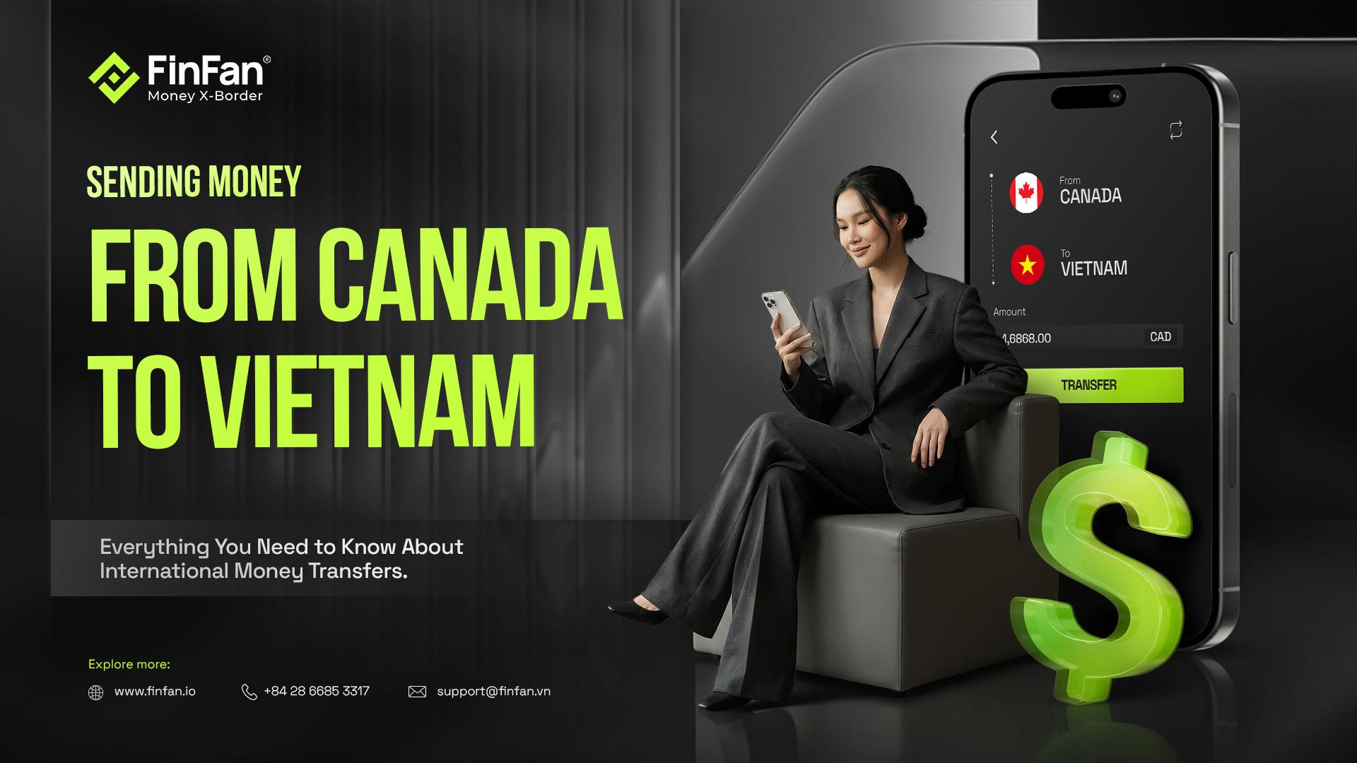SEND MONEY FROM CANADA TO VIETNAM | SAFE AND FAST WAY TO TRANSFER 