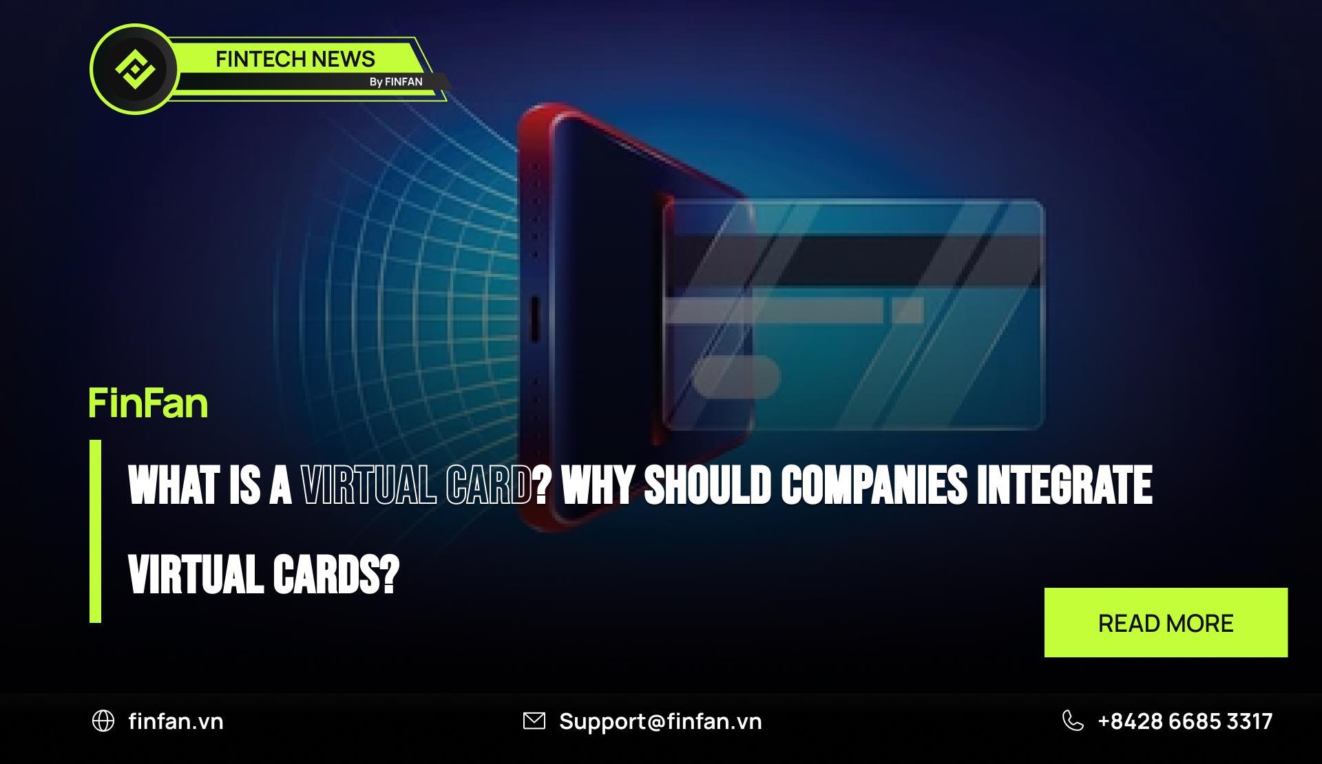 What is a virtual card - Why should companies integrate virtual cards