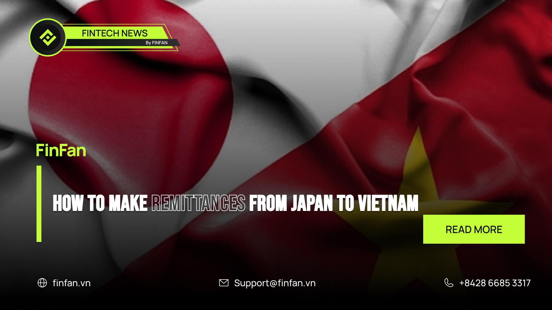 How to make remittances from Japan to Vietnam?