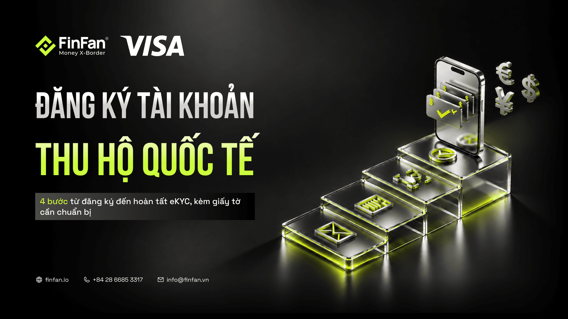 Hướng Dẫn Đăng Ký Tài Khoản Thu Hộ Quốc Tế Và Hoàn Tất eKYC